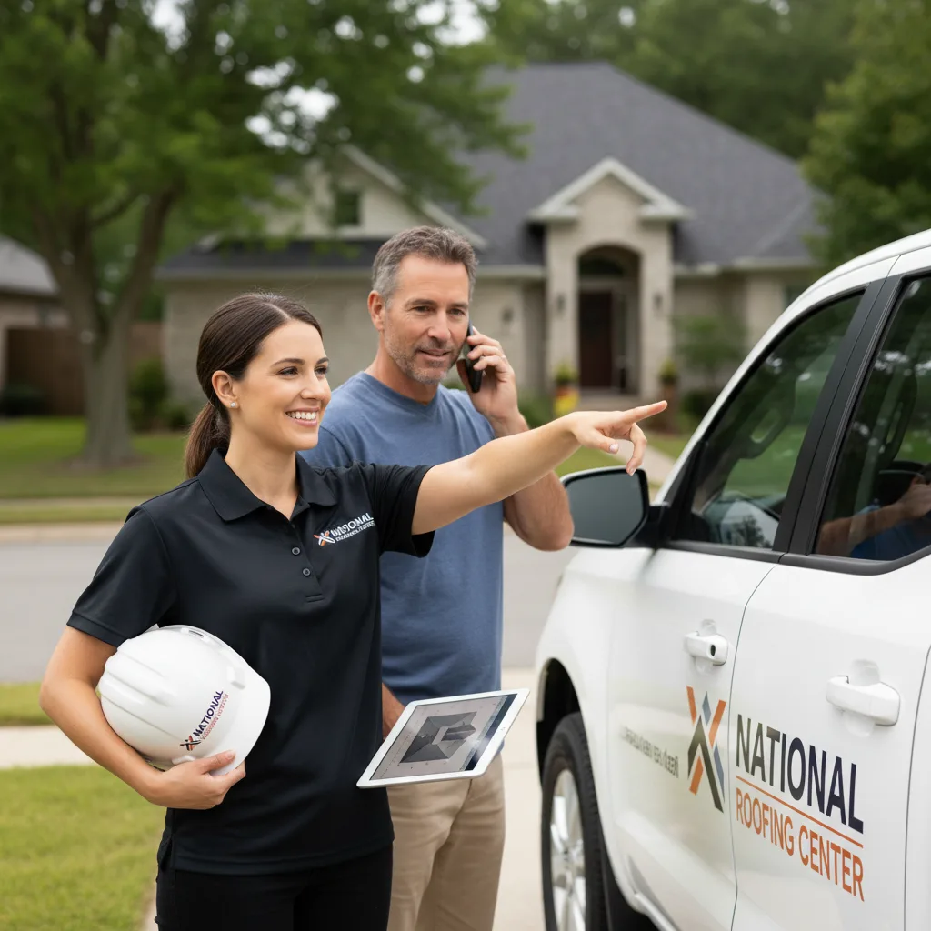 National Roofing Center customer support in Pasadena